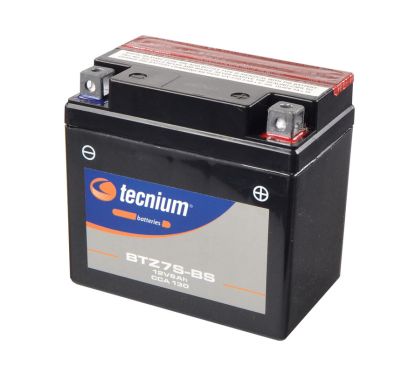 Batterie TECNIUM sans entretien avec pack acide - BTZ7S-BS