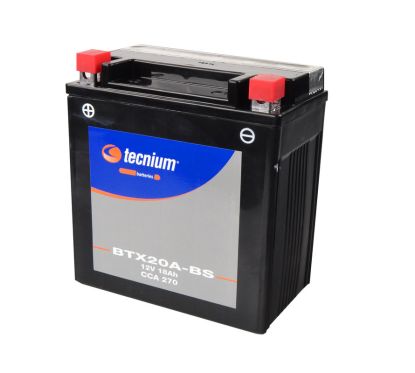 Batterie TECNIUM sans entretien avec pack acide - BTX20A-BS