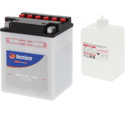 Batterie TECNIUM conventionnelle avec pack acide - BB14L-A2