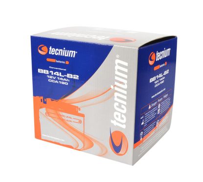 Batterie TECNIUM conventionnelle avec pack acide - BB14L-B2