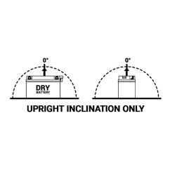 Batterie TECNIUM conventionnelle avec pack acide - BB9-B