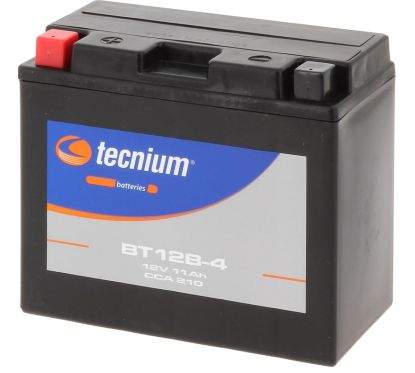 Batterie TECNIUM sans entretien activé usine - BT12B-4