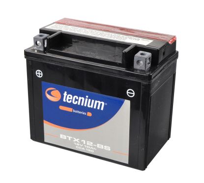 Batterie TECNIUM sans entretien avec pack acide - BTX12-BS