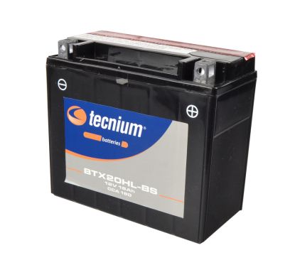 Batterie TECNIUM sans entretien avec pack acide - BTX20HL-BS