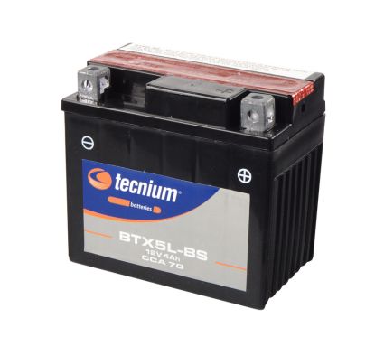 Batterie TECNIUM sans entretien avec pack acide - BTX5L-BS