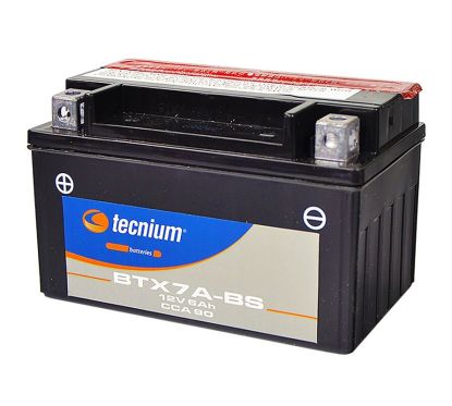 Batterie TECNIUM sans entretien avec pack acide - BTX7A-BS