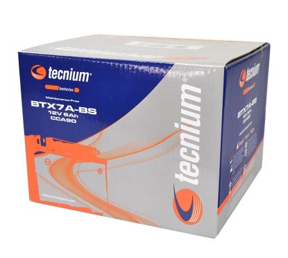 Batterie TECNIUM sans entretien avec pack acide - BTX7A-BS
