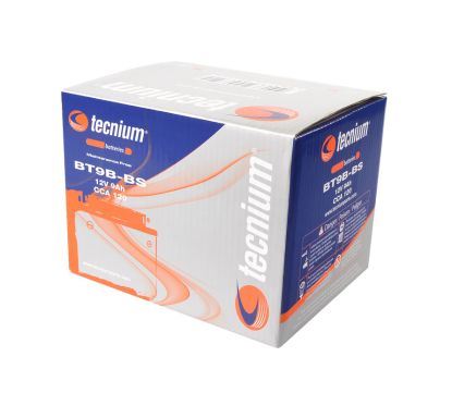 Batterie TECNIUM sans entretien avec pack acide - BT9B-BS