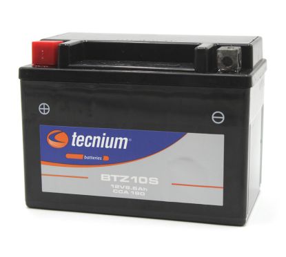Batterie TECNIUM sans entretien activé usine - BTZ10S