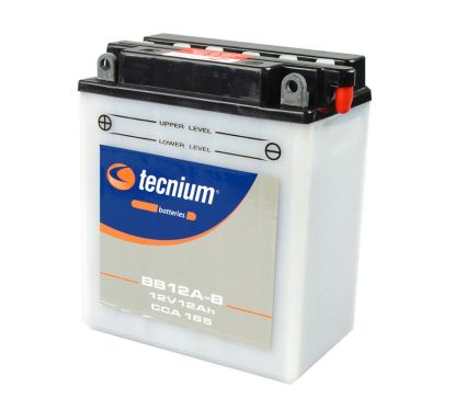 Batterie TECNIUM conventionnelle avec pack acide - BB12A-B