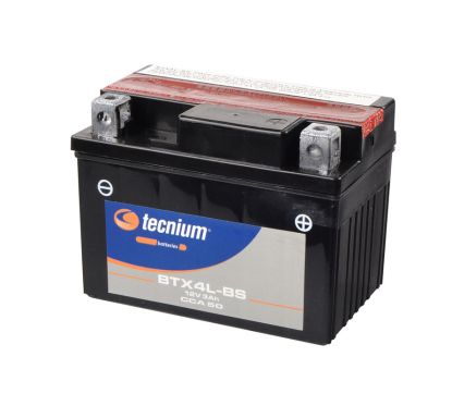 Batterie TECNIUM sans entretien avec pack acide - BTX4L-BS