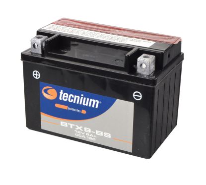 Batterie TECNIUM sans entretien avec pack acide - BTX9-BS