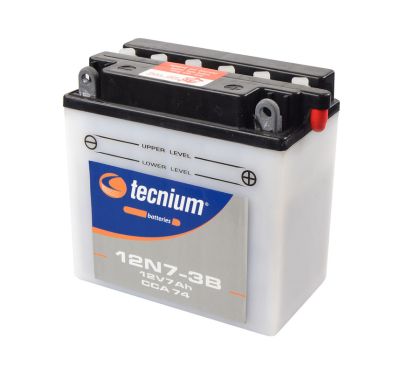 Batterie TECNIUM conventionnelle avec pack acide - 12N7-3B