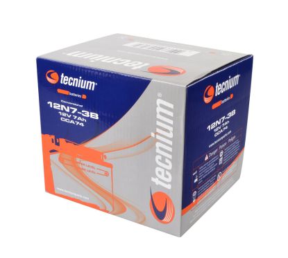 Batterie TECNIUM conventionnelle avec pack acide - 12N7-3B