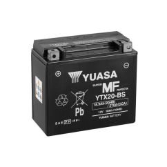 Batterie YUASA sans entretien avec pack acide - YTX20-BS