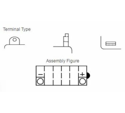 Batterie YUASA conventionnelle sans pack acide - YB10L-B
