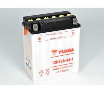 Batterie YUASA conventionnelle sans pack acide - 12N12A-4A-1