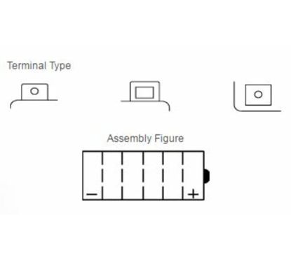 Batterie YUASA conventionnelle sans pack acide - YB7L-B2