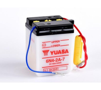 Batterie YUASA conventionnelle sans pack acide - 6N4-2A-7