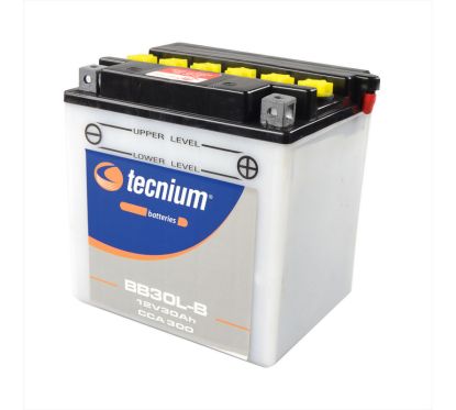 Batterie TECNIUM conventionnelle avec pack acide - BB30L-B