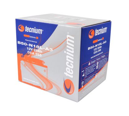 Batterie TECNIUM conventionnelle avec pack acide - B50-N18L-A3
