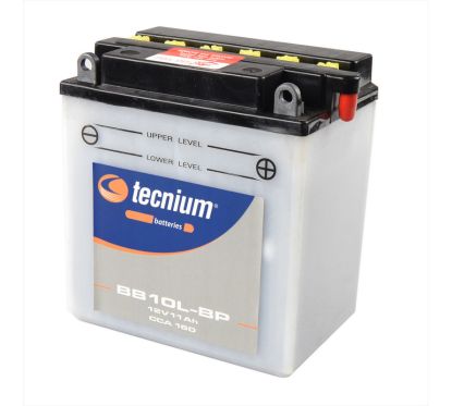 Batterie TECNIUM conventionnelle avec pack acide - BB10L-BP