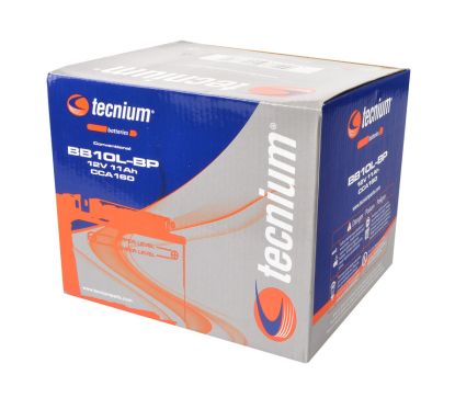 Batterie TECNIUM conventionnelle avec pack acide - BB10L-BP