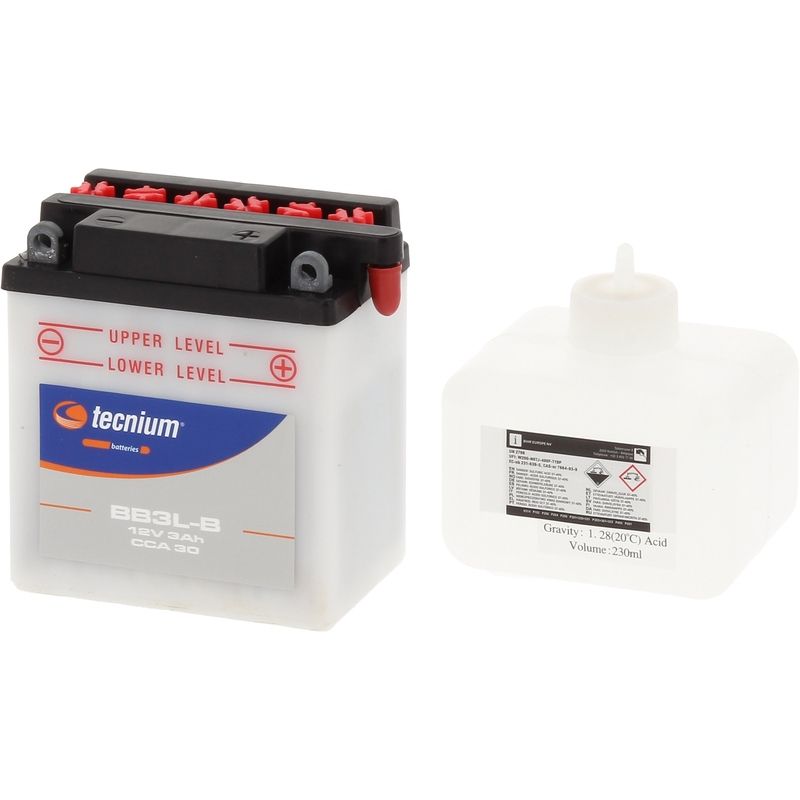 Batterie TECNIUM conventionnelle avec pack acide - BB3L-B