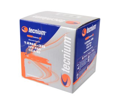 Batterie TECNIUM conventionnelle avec pack acide - 12N5-3B