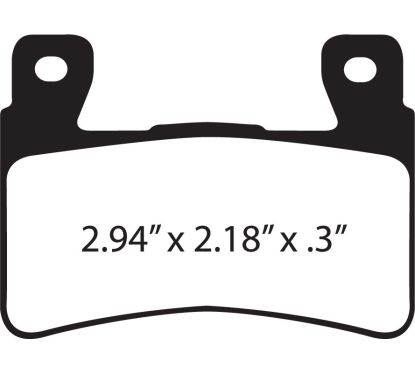 Plaquettes de Frein Frittées HH Harley/Buell