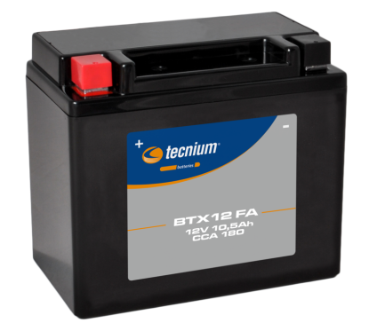 Batterie TECNIUM sans entretien activé usine - BTX12