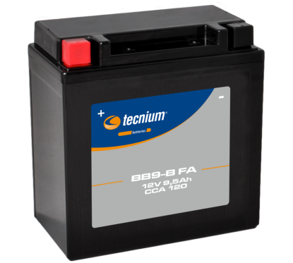 Batterie TECNIUM sans entretien activé usine - BB9-B