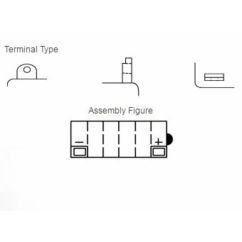 Batterie YUASA conventionnelle sans pack acide - 12N9-3B