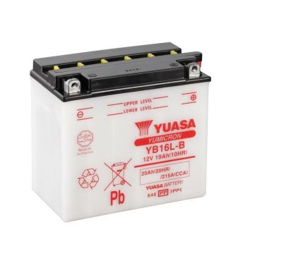 Batterie YUASA conventionnelle sans pack acide - YB16L-B