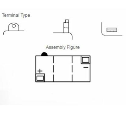 Batterie YUASA conventionnelle sans pack acide - 6N11-2D