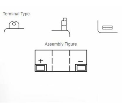 Batterie YUASA conventionnelle sans pack acide - 6N11A-4