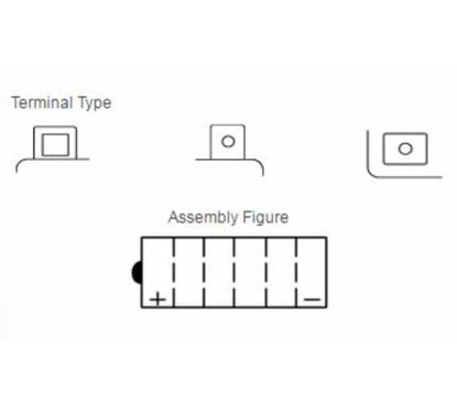 Batterie YUASA conventionnelle sans pack acide - YB18-A