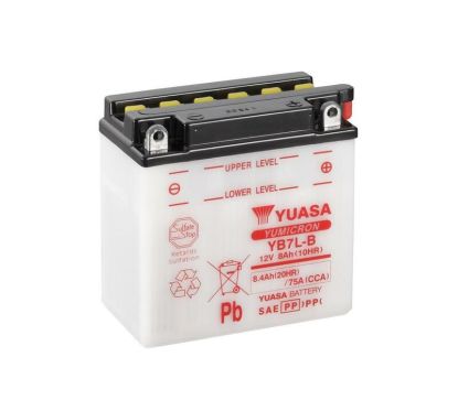 Batterie YUASA conventionnelle sans pack acide - YB7L-B