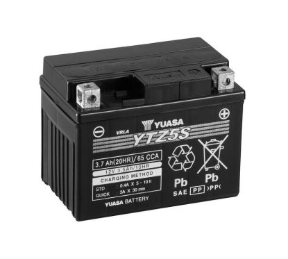 Batterie YUASA W/C sans entretien activé usine - YTZ5S