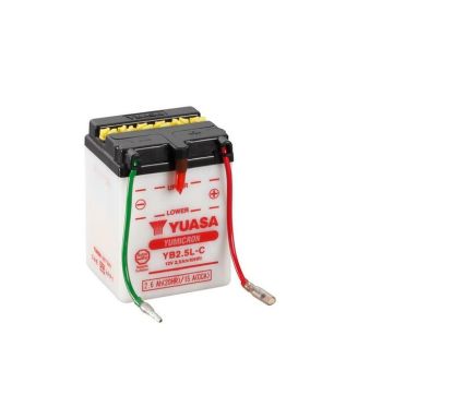 Batterie YUASA conventionnelle sans pack acide - YB2.5L-C