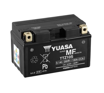 Batterie YUASA sans entretien avec pack acide - TTZ10S