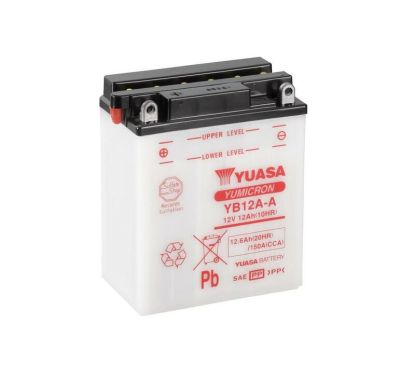 Batterie YUASA conventionnelle sans pack acide - YB12A-A