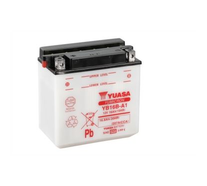 Batterie YUASA conventionnelle sans pack acide - YB16BA-1