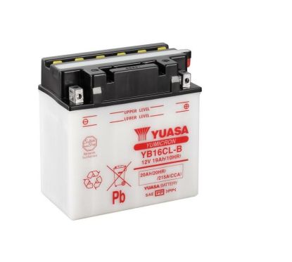 Batterie YUASA conventionnelle sans pack acide - YB16CL-B