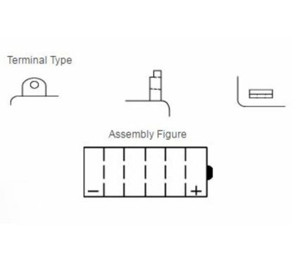 Batterie YUASA conventionnelle sans pack acide - YB3L-B