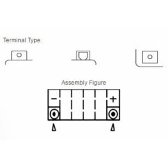 Batterie YUASA sans entretien avec pack acide - YTX7L-BS