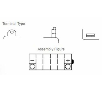 Batterie YUASA conventionnelle sans pack acide - YB5L-B