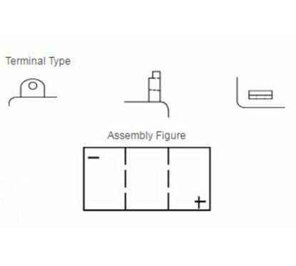 Batterie YUASA conventionnelle sans pack acide - B39-6
