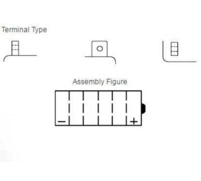 Batterie YUASA conventionnelle sans pack acide - 51814