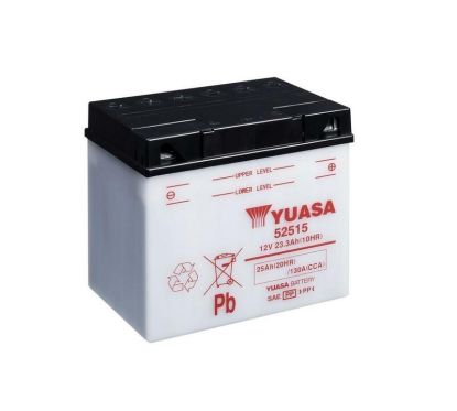 Batterie YUASA conventionnelle sans pack acide - 52515